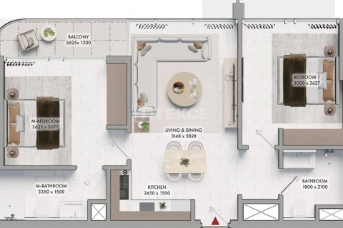 Appartement de 2 chambres à Al Satwa, UAE No. 219104 30