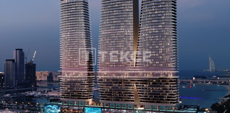 2 غرف نوم شقة في Dubai Harbour, الإمارات العربية المتحدة رقم 149168