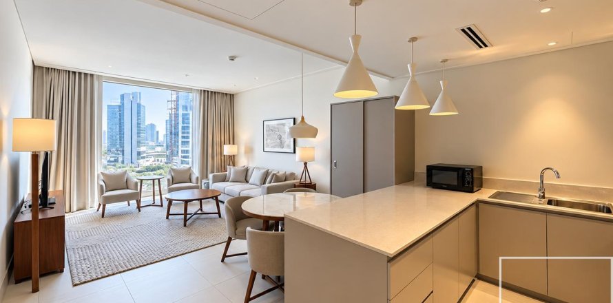 Apartment de 1 dormitorio en Vida Residence Downtown, UAE No. 222604