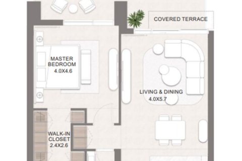 Appartement de 1 chambre à Saadiyat Island, UAE No. 153592 21