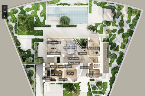 Villa de 6 chambres à Dubai, UAE No. 163943 4