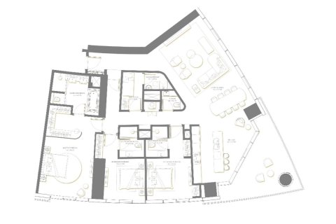 Apartment de 3 dormitorios en Palm Jumeirah, UAE No. 46966 12