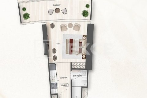 Appartement de 1 chambre à Jumeirah Village Triangle, UAE No. 222310 13