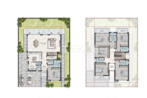 5 غرفة نوم تاون هاوس في Dubai Land, الإمارات العربية المتحدة رقم 199590 22