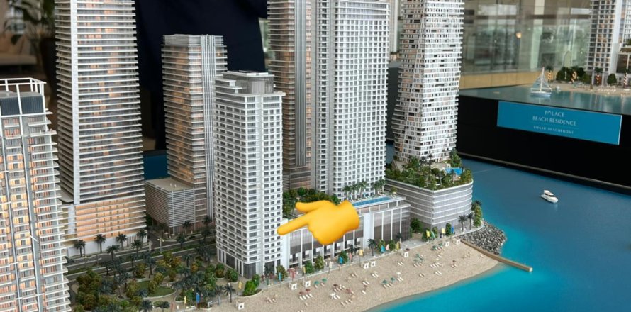 Appartement de 2 chambres à EMAAR Beachfront, UAE No. 96888