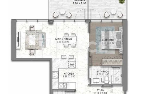 1 bedroom Apartment in DAMAC Hills (Akoya by DAMAC), UAE No. 203566 30