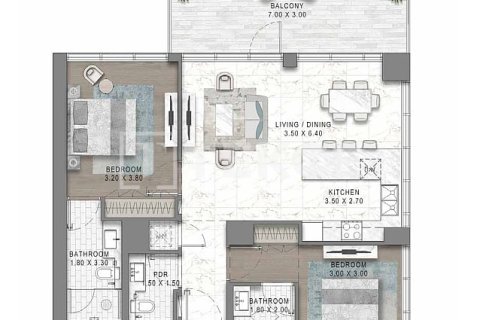 1 bedroom Apartment in DAMAC Hills (Akoya by DAMAC), UAE No. 203566 22