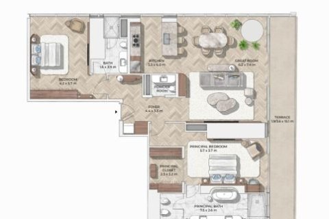 Apartment de 2 dormitorios en Downtown Dubai (Downtown Burj Dubai), UAE No. 153601 10