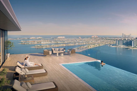 Appartement de 1 chambre à EMAAR Beachfront, UAE No. 35191