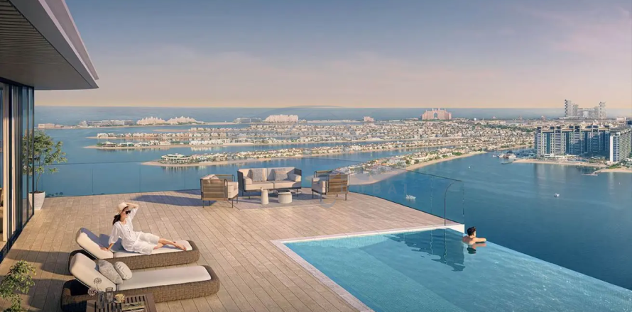 Квартира с 1 спальней в EMAAR Beachfront, ОАЭ №35191