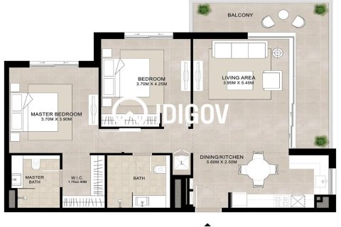 Apartment de 2 dormitorios en Town Square, UAE No. 224729 8