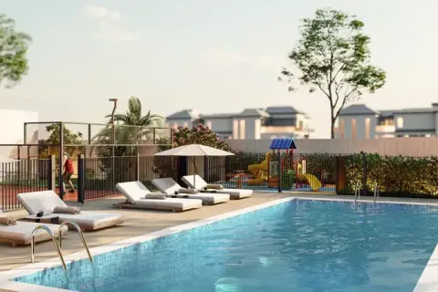 Таунхаус с 4 спальнями в Dubai Lifestyle City, ОАЭ №110195 4