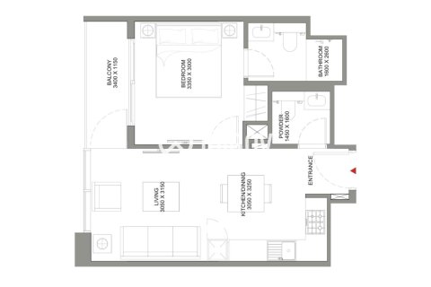 Appartement de 1 chambre à Umm Al Quwain Marina, UAE No. 184516 5