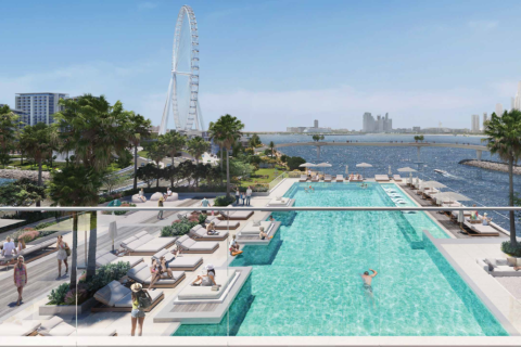 Apartment de 4 dormitorios en Bluewaters, UAE No. 203537 9