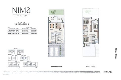 3 bedrooms Townhouse in The Valley, UAE No. 219983 9
