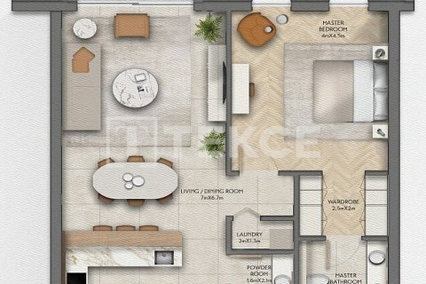Duplex de 3 dormitorios en Yas Island, UAE No. 203351 17