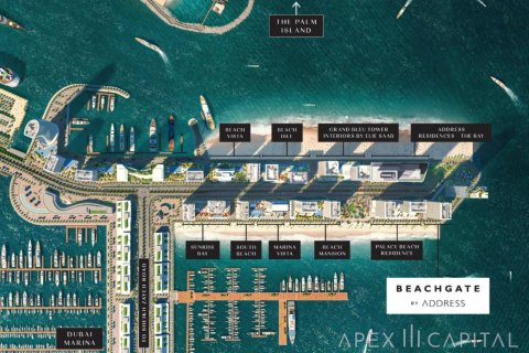 2 bedrooms Apartment in EMAAR Beachfront, UAE No. 5828 8