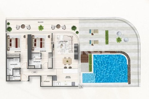 Appartement de 3 chambres à Jumeirah Village Triangle, UAE No. 222312 16