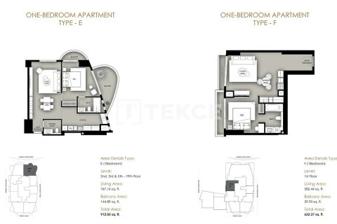 Apartment de 2 dormitorios en Dubai Marina, UAE No. 134377 29