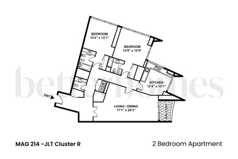2 bedrooms Apartment in Jumeirah Lake Towers, UAE No. 226428 14