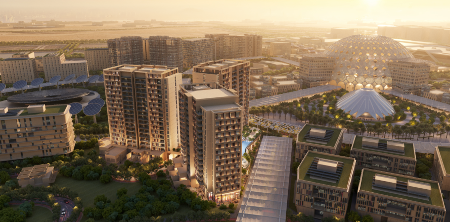 Appartement de 1 chambre à Sidr 1 Residences Dubai, UAE No. 98028