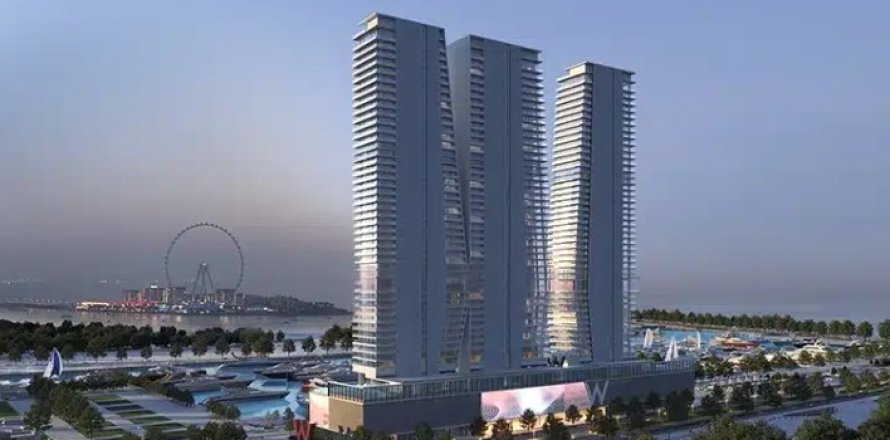 1 غرف نوم شقة في W Residences Dubai Harbour Dubai Harbour, الإمارات العربية المتحدة رقم 98019
