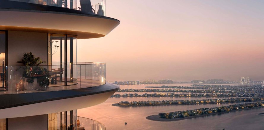 Квартира с 1 спальней в EMAAR Beachfront, ОАЭ №153594
