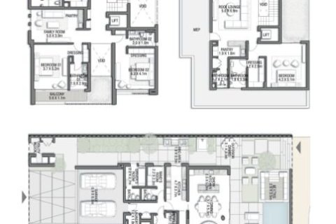 Villa de 5 dormitorios en Palm Jebel Ali, UAE No. 153760 3