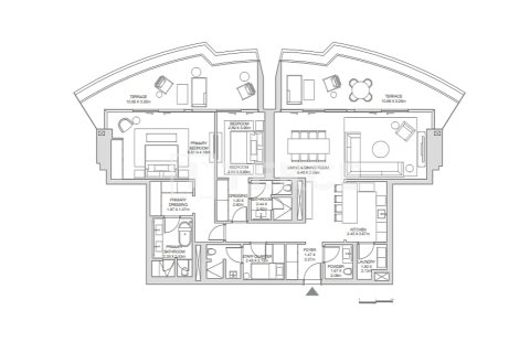 Apartment de 3 dormitorios en Dubai Harbour, UAE No. 145116 14