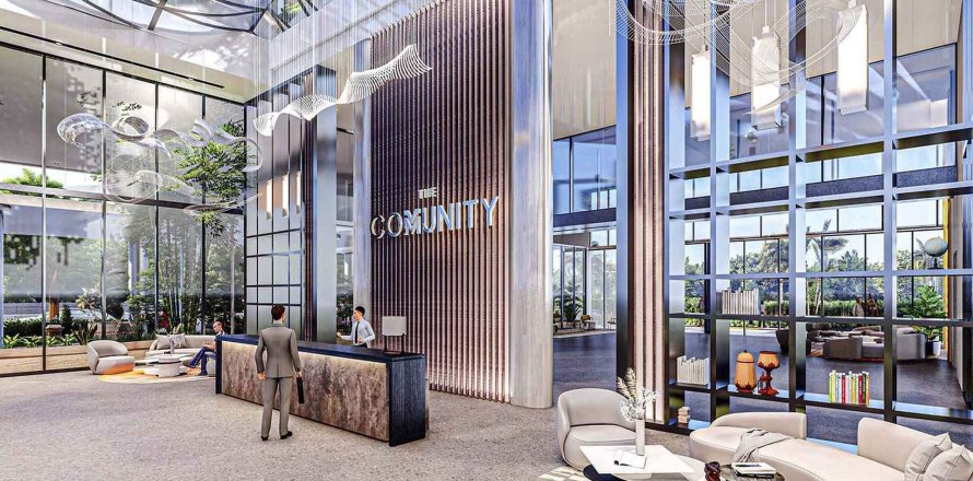 Квартира с 3 спальнями в The Community Sports Arena, Dubai Sports City, ОАЭ №98064