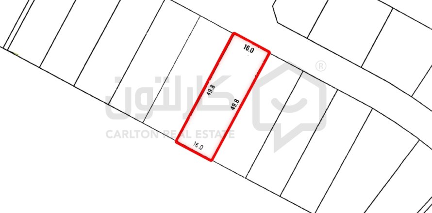 Land de 797m² à Amwaj Islands, Bahrain No. 58876