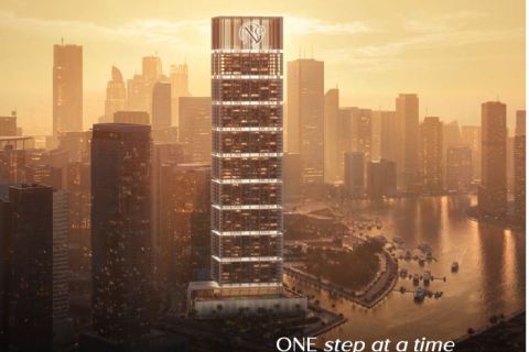 Apartment de 1 dormitorio en Business Bay, UAE No. 38373