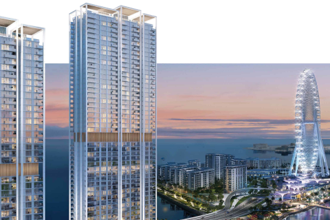 Apartment de 1 dormitorio en Bluewaters, UAE No. 186808