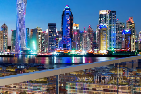 2 غرف نوم شقة في EMAAR Beachfront, الإمارات العربية المتحدة رقم 4946