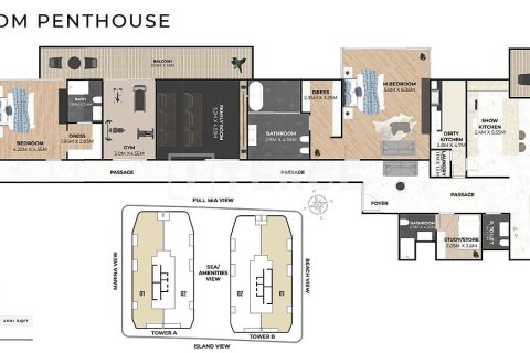 3 bedrooms Duplex in Dubai, UAE No. 133948 21