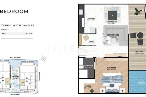 3 bedrooms Duplex in Dubai, UAE No. 133948 17