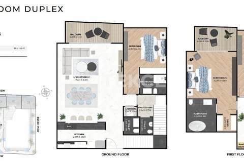 3 bedrooms Duplex in Dubai, UAE No. 133948 19