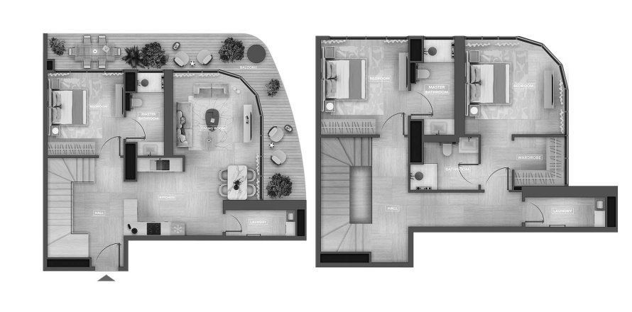 3 bedrooms Apartment in SkyHills Astra Al Barsha South, UAE No. 98113