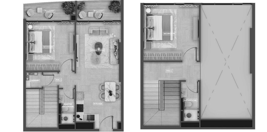 3 غرف نوم شقة في SkyHills Astra Al Barsha South, الإمارات العربية المتحدة رقم 98110