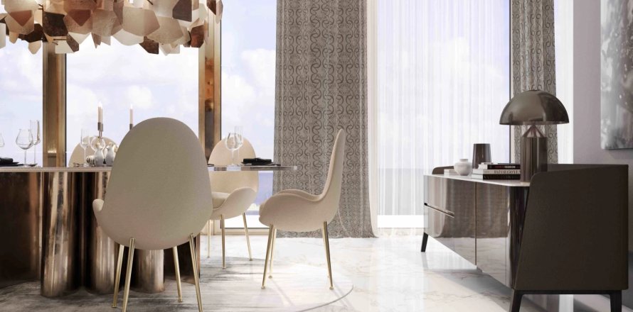 Квартира с 1 спальней в BEACH VISTA, EMAAR Beachfront, ОАЭ №94998