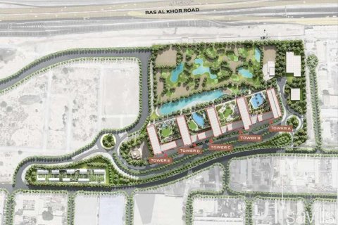 Appartement de 4 chambres à Ras Al Khor, UAE No. 194011 9