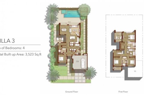 Villa de 4 chambres à Dubai Hills Estate, UAE No. 250 6