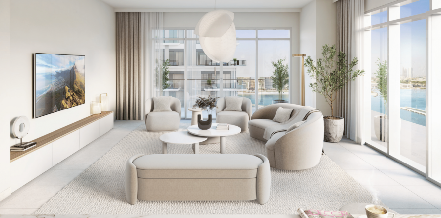 Квартира с 2 спальнями в BEACH MANSION, Dubai Harbour, ОАЭ №95738