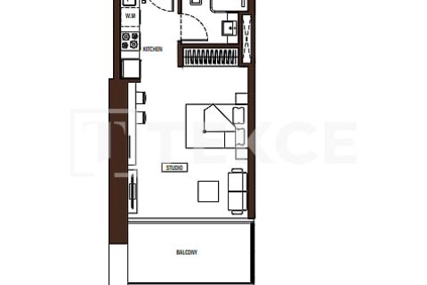 Apartment de 1 dormitorio en Jumeirah Village Circle, UAE No. 64578 14