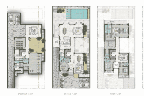 Вилла с 7 спальнями в Damac Lagoons, ОАЭ №166146 11