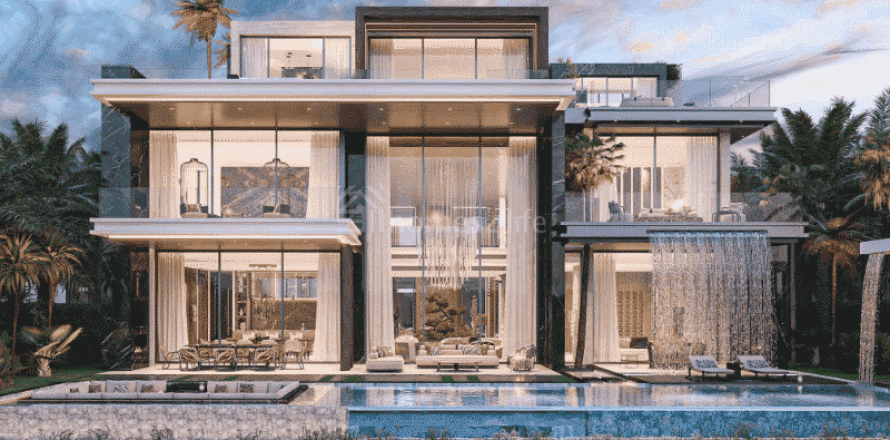 Вилла с 7 спальнями в Damac Lagoons, ОАЭ №166146