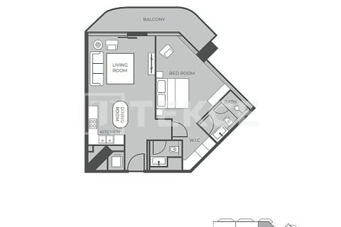 Appartement de 1 chambre à Dubai, UAE No. 131465 26