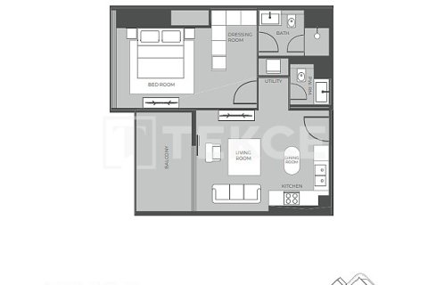 Appartement de 1 chambre à Dubai, UAE No. 131465 31