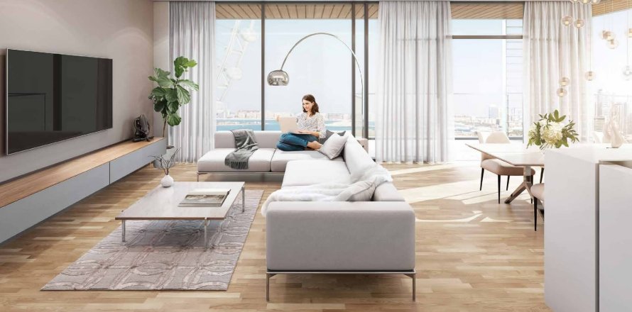 Apartment de 1 dormitorio en BLUEWATERS RESIDENCES Dubai, UAE No. 95176