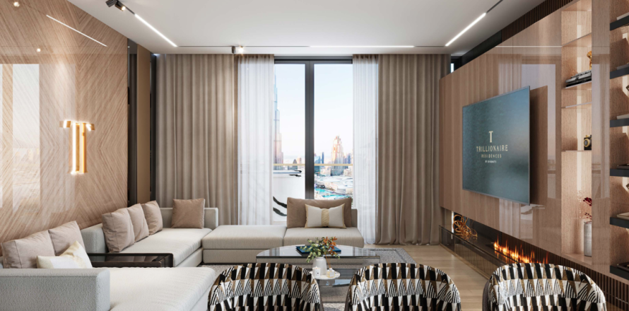 Appartement de 1 chambre à Downtown Dubai (Downtown Burj Dubai), UAE No. 38383